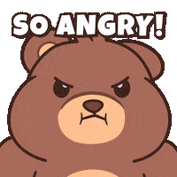 Teddy Bear Omg Sticker by BEARISH