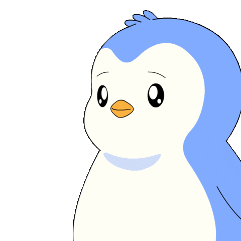 Penguin No Sticker by Pudgy Penguins