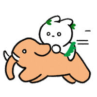 Run Correr Sticker by Kcomics