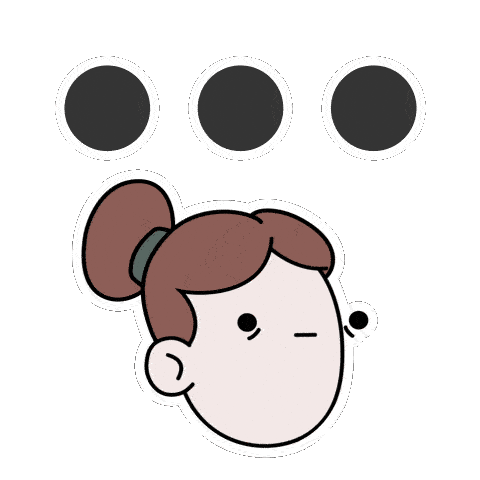 Wait A Second Slow Start Sticker by doodles