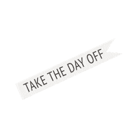 mackenziesitstudio day off take the day off sitstudio sit studio Sticker