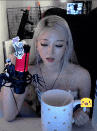Thinks Cute Girl GIF