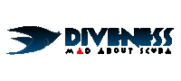 Diveness diving scuba scuba diving padi Sticker