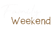 Family Weekend Sticker