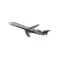Travel Flying Sticker by Endeavor Air