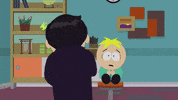 explaining butters stotch GIF by South Park 