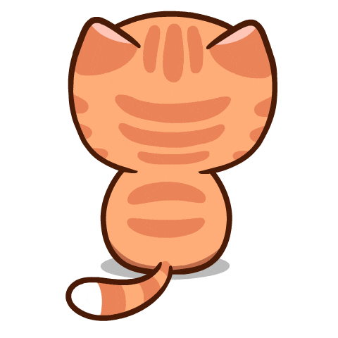 minogames cat kawaii cats sweet Sticker