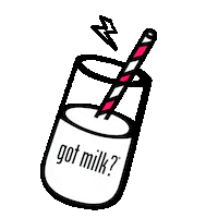 Chocolate Milk Cow Sticker by got milk