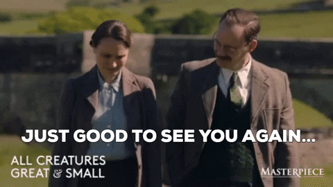 Good To See You GIF by MASTERPIECE | PBS