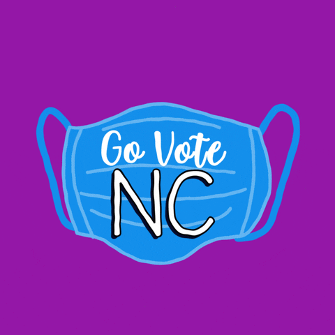 Register To Vote North Carolina GIF by #GoVote