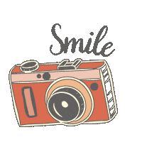 Photography Smile Sticker
