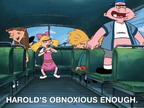 hey arnold nicksplat GIF