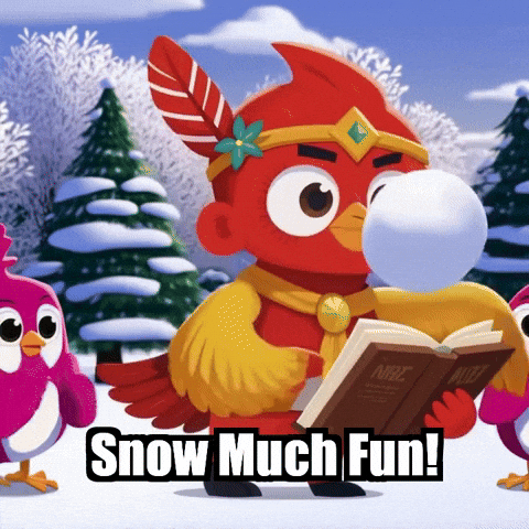 Snow Winter GIF by The Cardinal Virtue