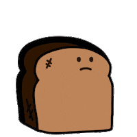 Angry Fire Sticker by Tasty Toastys