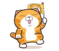 cat walk Sticker by MochiDad