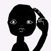 Think About It GIF by Barbara Pozzi