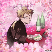 Bungo Stray Dogs Pink GIF