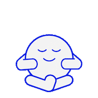 Calm Sticker by rebrndmx