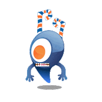 Happy Thank U Sticker by Todopuebla