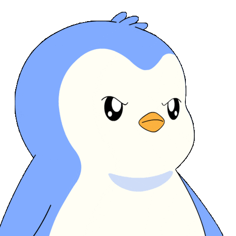 Angry Penguin Sticker by Pudgy Penguins