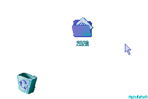 misuhmeh 2020 vaporwave year microsoft Sticker