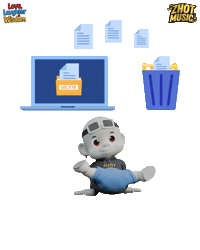 Delete Clean Up Sticker by Zhot