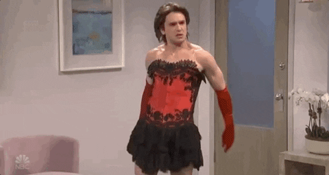 stripping kit harington GIF by Saturday Night Live
