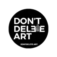 dontdeleteart art censorship dda dontdeleteart Sticker