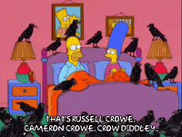 homer simpson smiling GIF