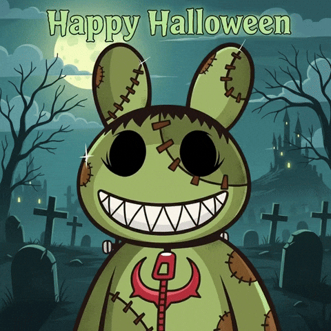 RugDollz frankenstein happyhalloween trickortreat spookyseason GIF