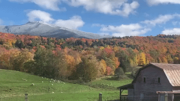 Fall Foliage Creates Picture-Perfect Backdrop in Northern Vermont