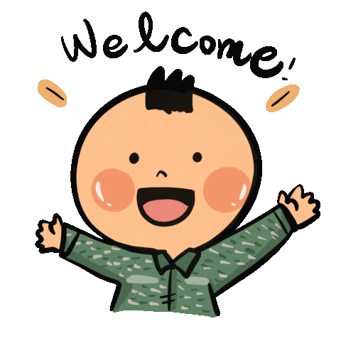 Happy Sticker