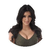 kim kardashian STICKER by imoji