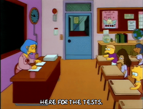Season 3 Test GIF by The Simpsons