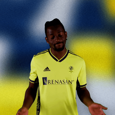 Major League Soccer Shrug GIF by Nashville SC