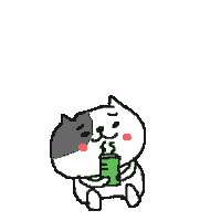 Cat Christmas Sticker
