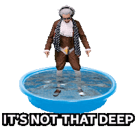 Swimming Pool Whatever Sticker