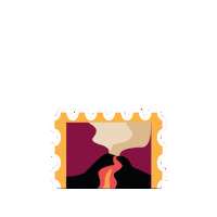 Volcan Sticker by gadiambfamily