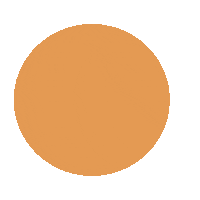 Circle Peach Sticker by 1910-museum