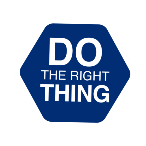 Do The Right Thing Sticker by GBH