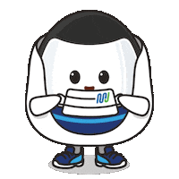 Masker Kereta Sticker by MRT Jakarta