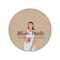 Illustration Bloom Sticker