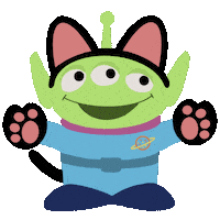 Toy Story Alien Sticker