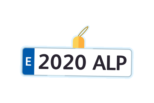 Alphabet España Sticker by Thankiumgif