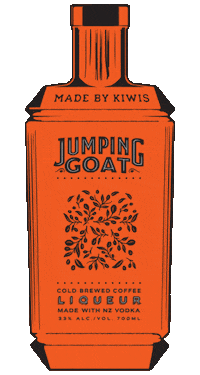 Coffeeliquor Sticker by Jumping Goat Liquor