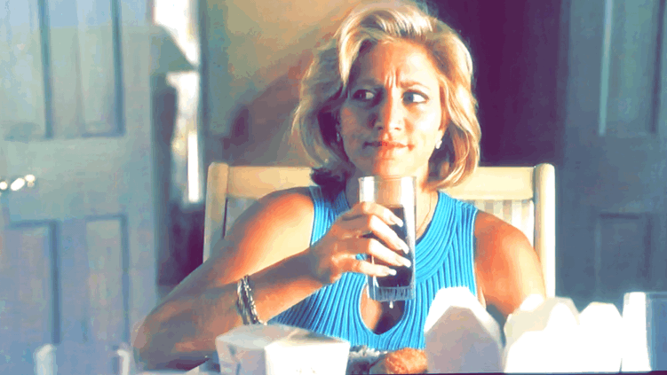 carmela soprano eye roll GIF