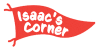 Isaac Corner Sticker by Socialike