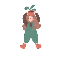Plant Gardener Sticker