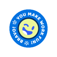 Happy Fun Sticker by Tradler.co
