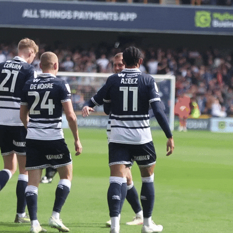 Team Mates Win GIF by MillwallFC